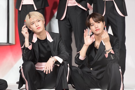 左から白岩瑠姫、大平祥生。