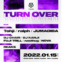 「TURN OVER」フライヤー