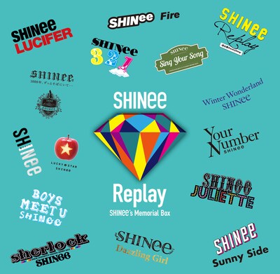 SHINee「SHINee's Memorial Box "Replay"」お名前印字付き商品ジャケット