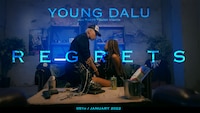 Young Dalu「Regrets」ミュージックビデオより。