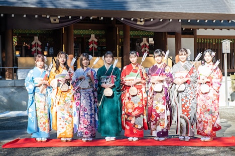 乃木坂46の新成人メンバー。