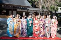 乃木坂46の新成人メンバー。