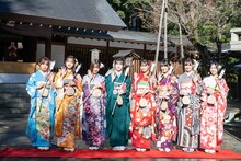 乃木坂46の新成人メンバー。