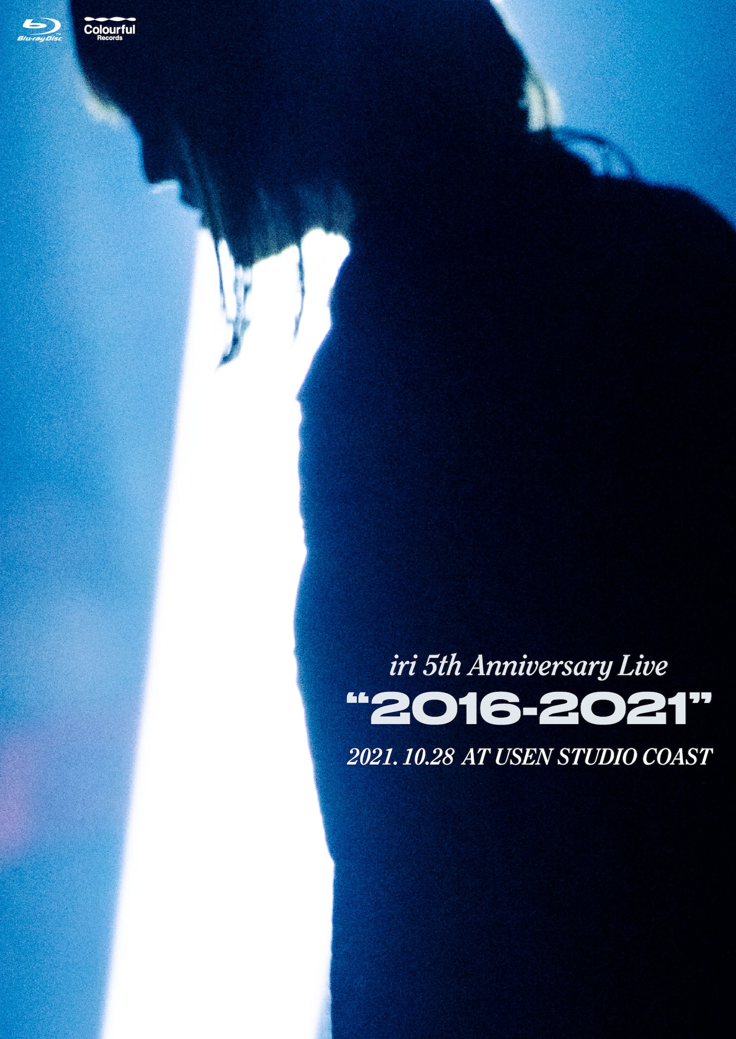 iri「iri 5th Anniversary Live "2016-2021"」Blu-rayジャケット