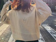 kuu「basic long tee」greige