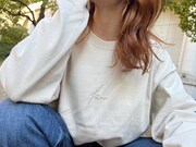 kuu「basic long tee」greige