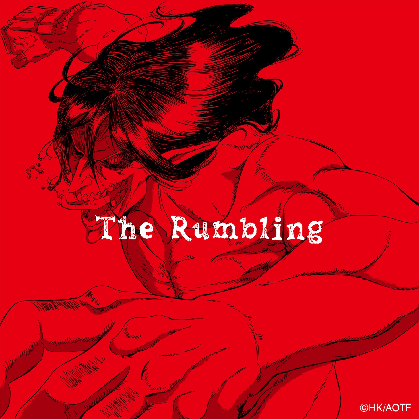 SiM「The Rumbling（TV Size）」配信ジャケット