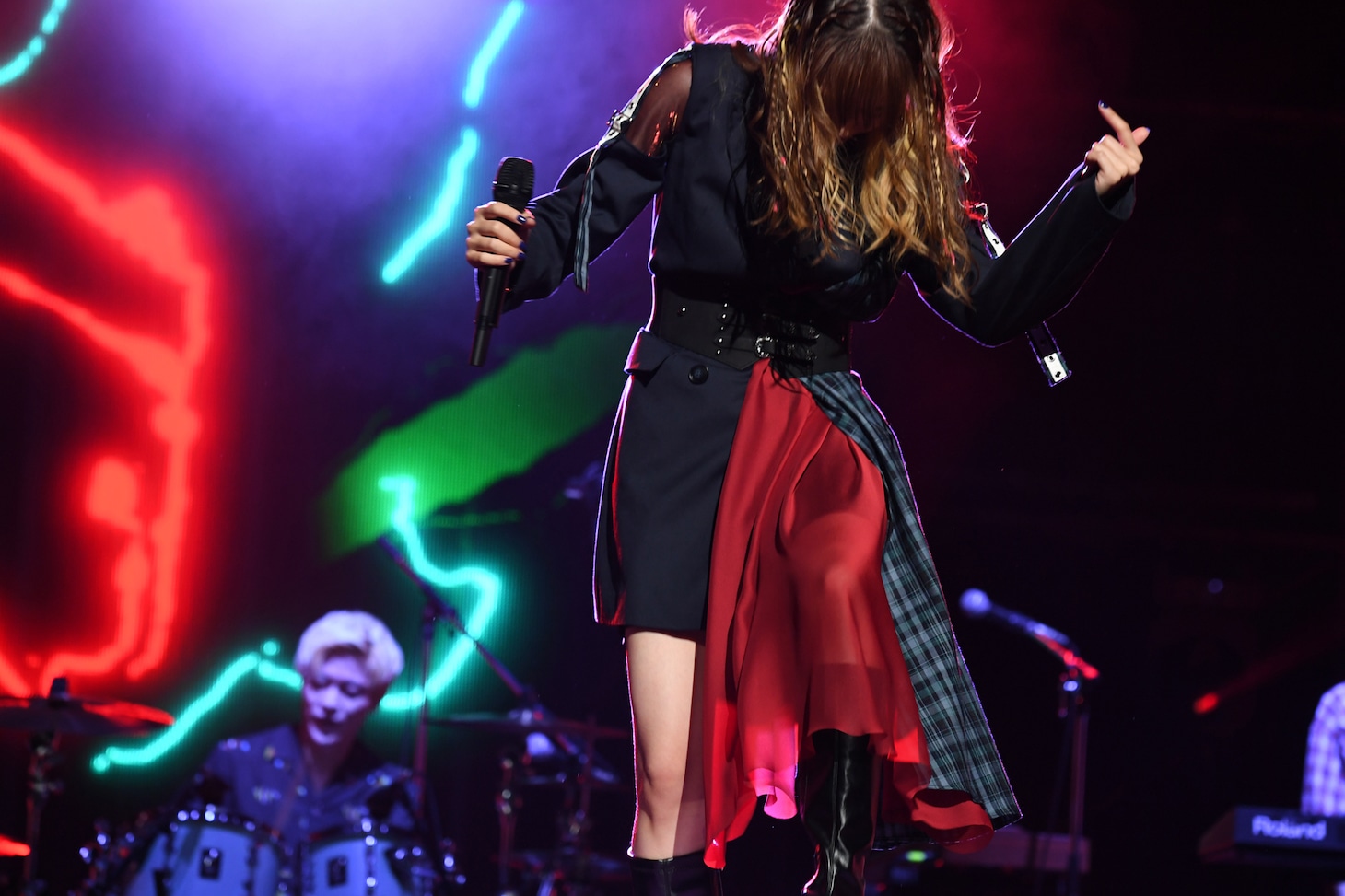 CHiCO with HoneyWorksのライブの様子。（Photo by TEPPEI KISHIDA）
