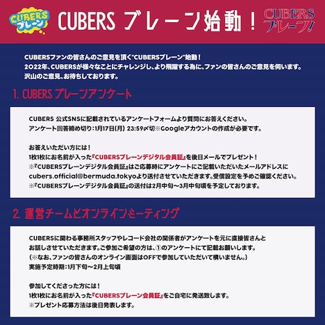 「CUBERSブレーン」概要