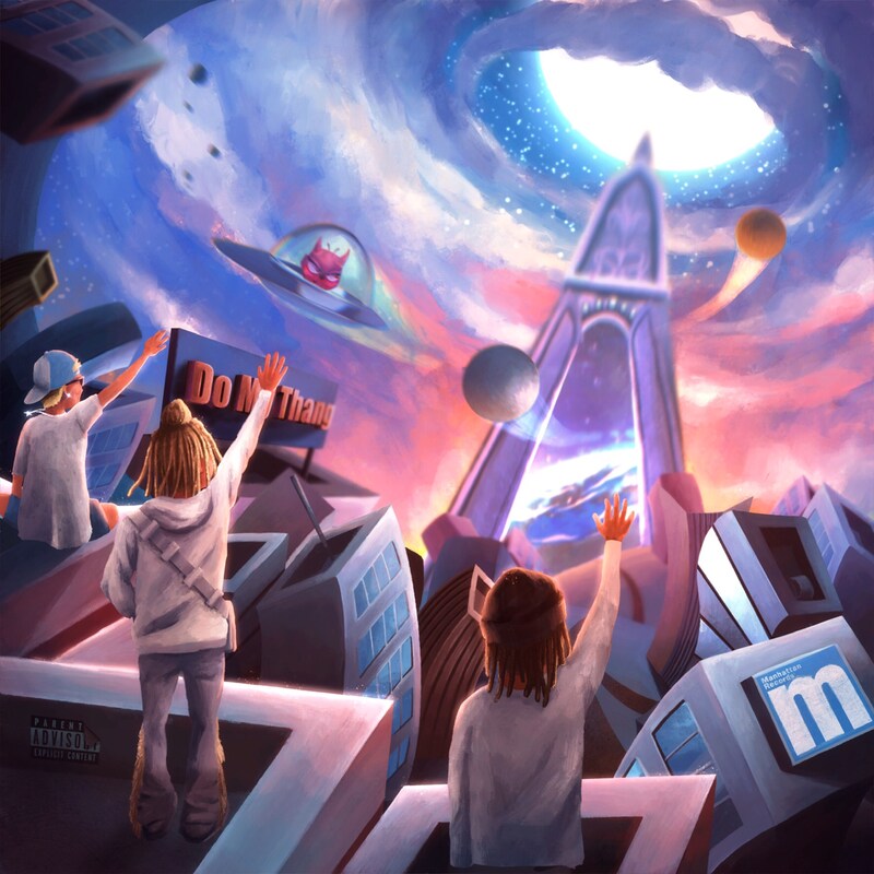 DJ KANJI「Do My Thang（feat. Young Coco & LEX）」配信ジャケット