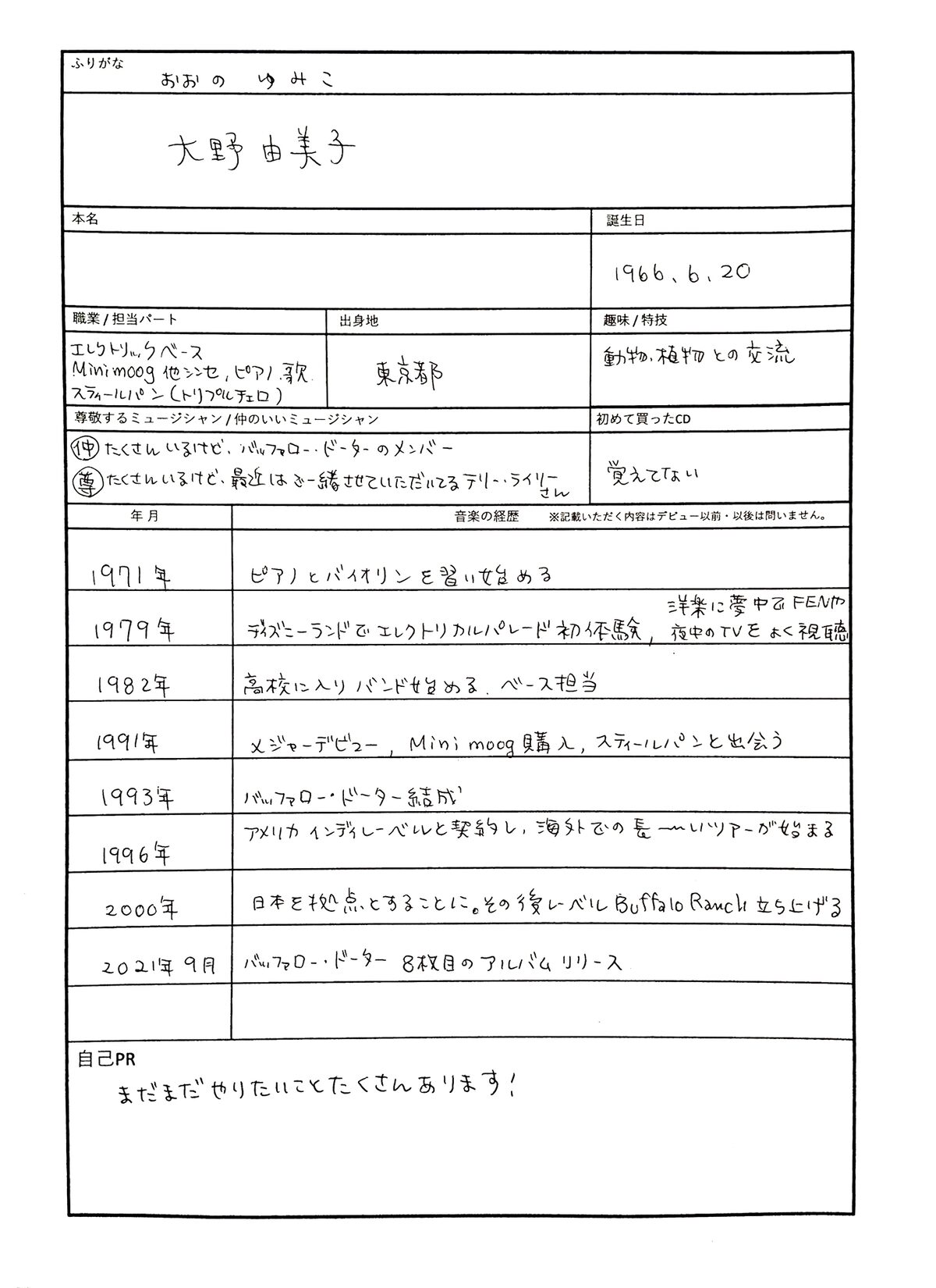 大野由美子 Buffalo Daughter のルーツをたどる アーティストの音楽履歴書 第38回 音楽ナタリー 大野由美子 Buffalo Daughter のルーツをたどる アーティストの音楽履歴書 第38回 音楽ナタリー