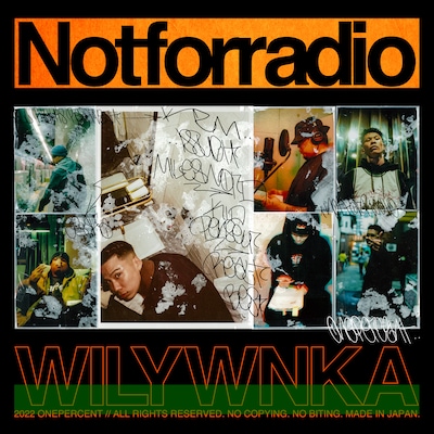 WILYWNKA「NOT FOR RADIO」配信ジャケット