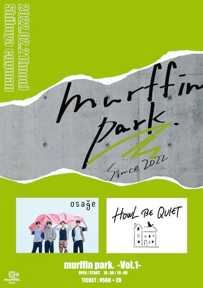 「murffin park. Vol.1」フライヤー