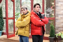 左から高地優吾、ジェシー（SixTONES）。(c)フジテレビ