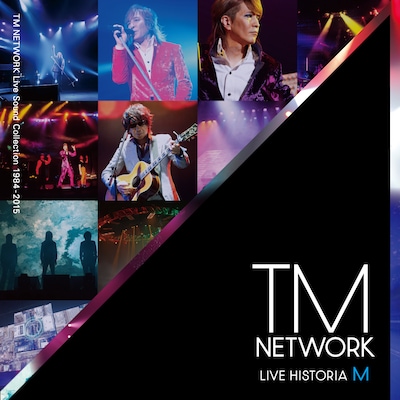 TM NETWORK「LIVE HISTORIA M ～TM NETWORK Live Sound Collection 1984-2015～」ジャケット