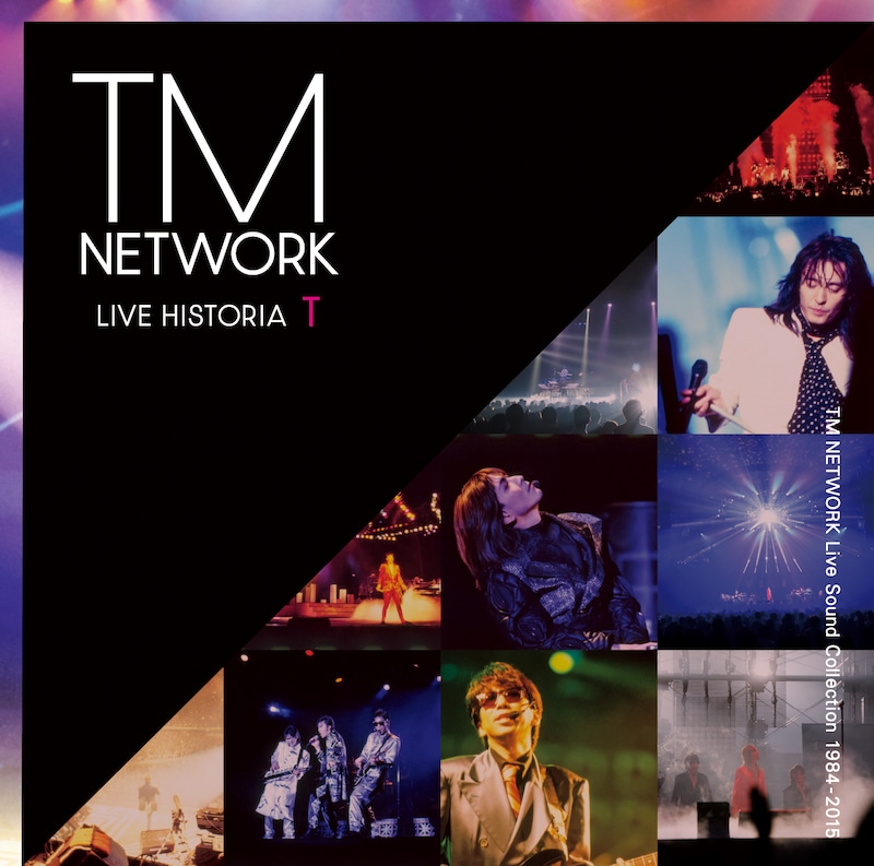 TM NETWORK「LIVE HISTORIA T ～TM NETWORK Live Sound Collection 1984-2015～」ジャケット