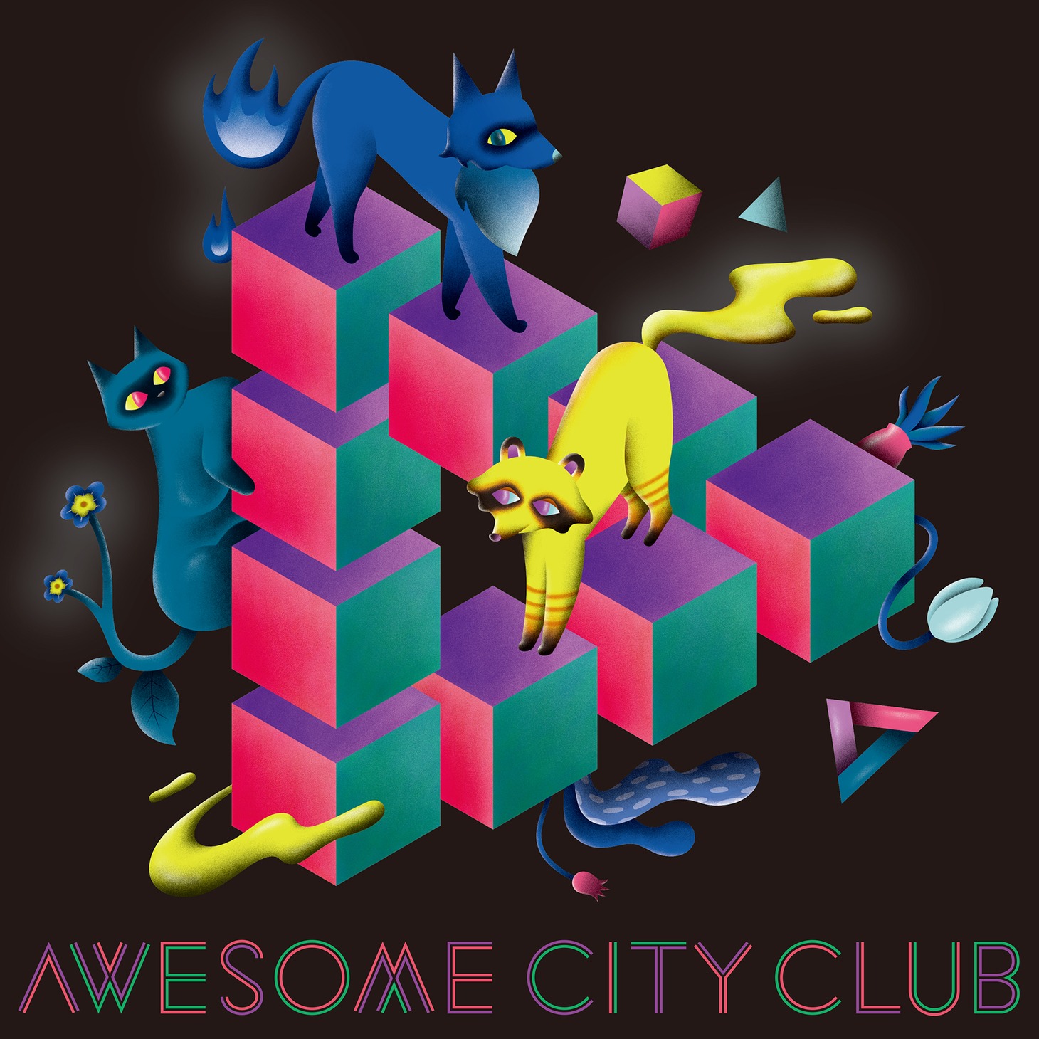 Awesome City Club「Get Set」CDジャケット