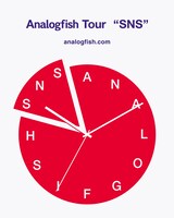 Analogfish「Analogfish Tour "SNS"」告知ビジュアル
