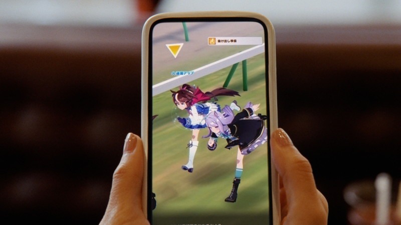 「ウマ娘 プリティーダービー」の新CM「テイオーちゃーーん！」編より。