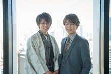 左から小瀧望、藤井流星。(c)テレビ朝日