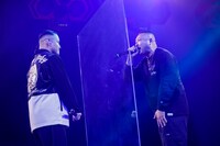 輪入道と梵頭。