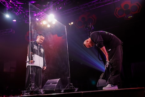 輪入道と梵頭。