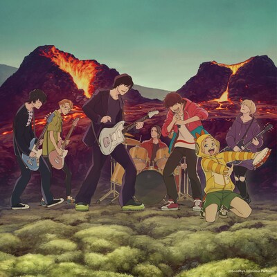 [Alexandros]「Rock The World / 日々、織々」初回限定盤のスリーブ。 (c)Goodbye,DonGlees Partners