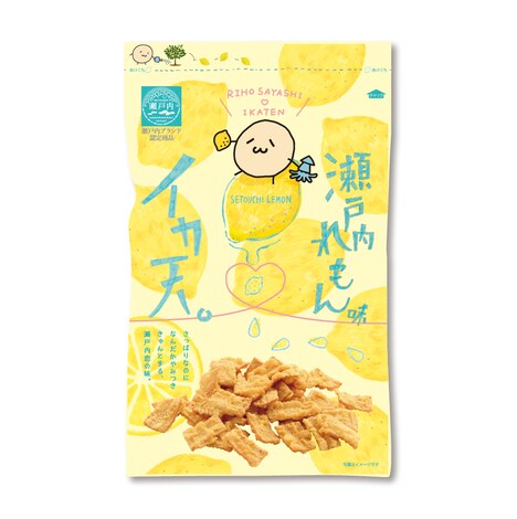 「RIHO SAYASHI 1st LIVE TOUR 2022 Reflection」グッズ イカ天 瀬戸内れもん味表ビジュアル