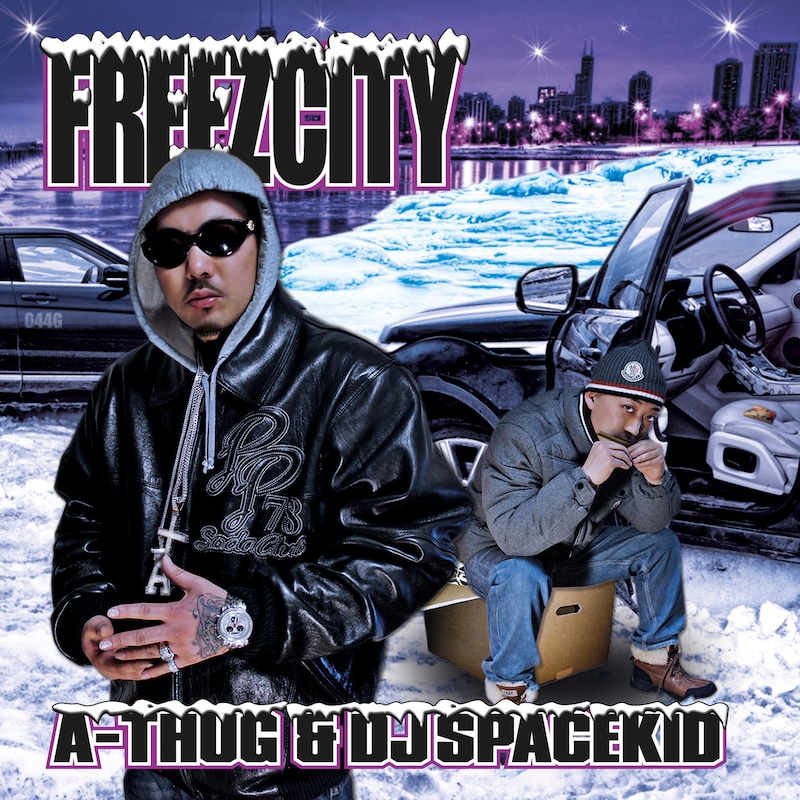 A-THUG & DJ SPACE KID「FREEZ CITY」配信ジャケット