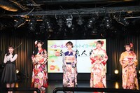 左から山本杏奈、河口夏音、瀧脇笙古、鈴木瞳美、落合希来里。