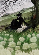 アニメ「とつくにの少女」キービジュアル(c)2022 ながべ／マッグガーデン・とつくにの少女製作委員会