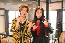 左から前田旺志郎、ハシヤスメ・アツコ（BiSH）。 (c)TBS