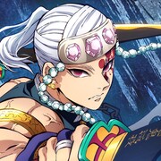 Aimer「残響散歌 / 朝が来る」アナログ盤ジャケット (c)吾峠呼世晴／集英社・アニプレックス・ufotable