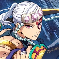 Aimer「残響散歌 / 朝が来る」アナログ盤ジャケット (c)吾峠呼世晴／集英社・アニプレックス・ufotable