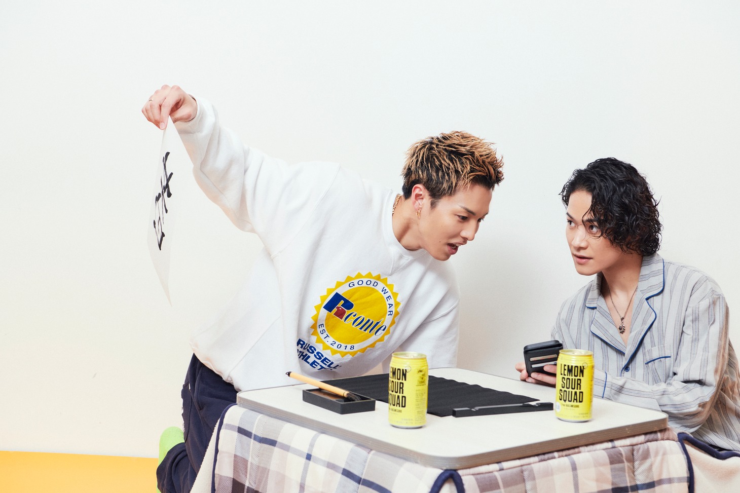 RIKUさんが漢字を間違えてしまう一幕も。