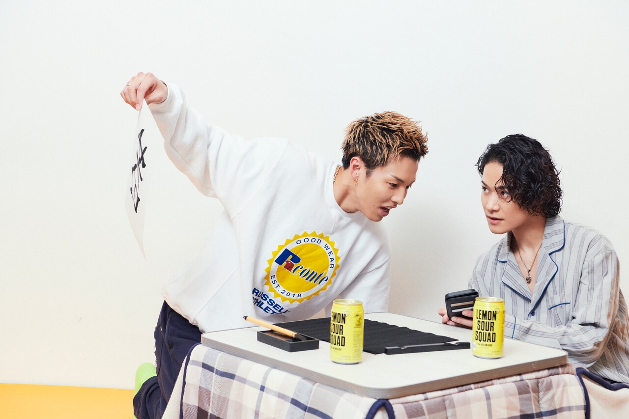 RIKUさんが漢字を間違えてしまう一幕も。