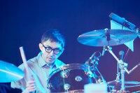 恒岡章（Dr / Hi-STANDARD、summertime）（撮影：川島悠輝）