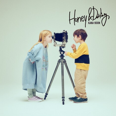 KANA-BOON「Honey & Darling」初回限定盤ジャケット
