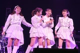 「転校少女*『THE LAST LIVE ~With You~』」の様子。