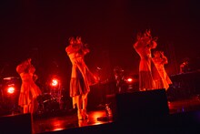 「転校少女*『THE LAST LIVE ～With You～』」の様子。