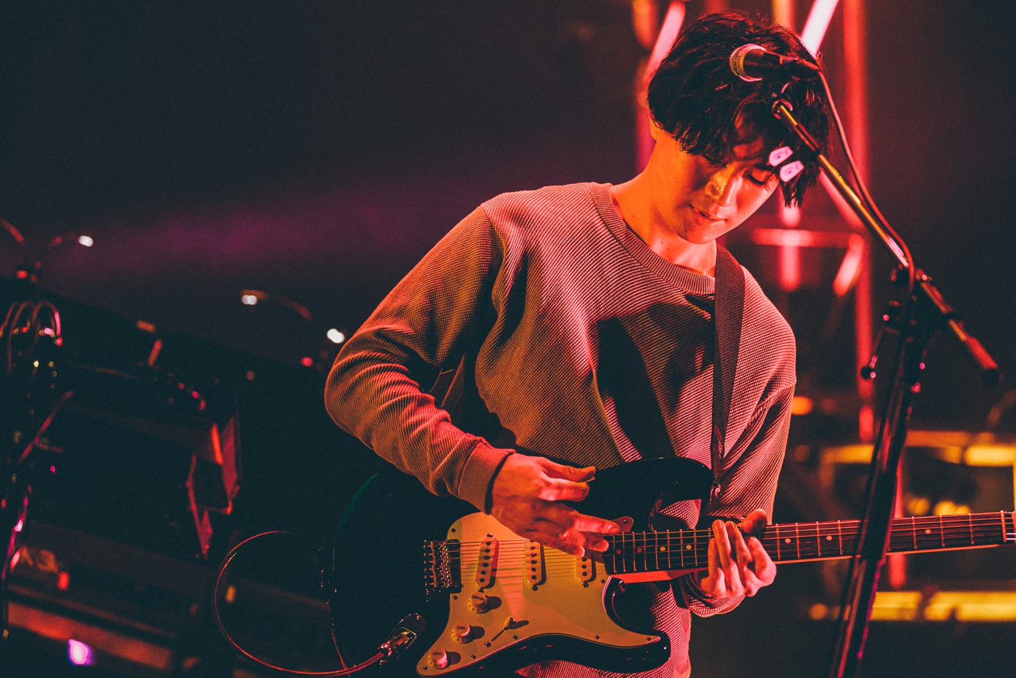 佐藤拓也（G, Key / androp）（Photo by TAICHI NISHIMAKI）