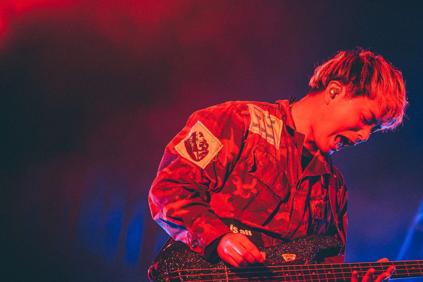 上杉研太（B / SUPER BEAVER）（Photo by TAICHI NISHIMAKI）