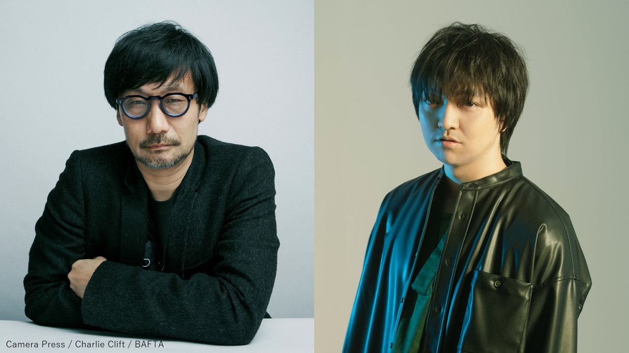 左から小島秀夫、三浦大知。（Camera Press / Charlie Clift / BAFTA）