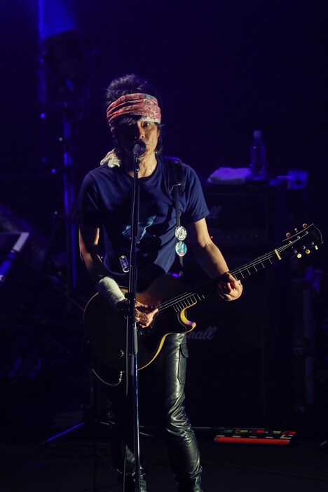 真島昌利（G）（撮影：柴田恵理）