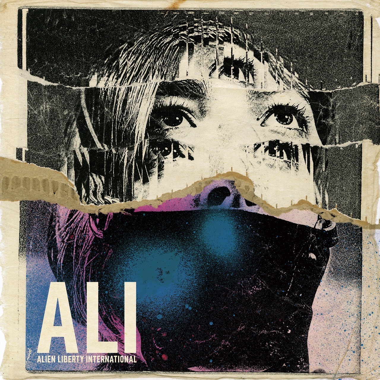 ALI「INGLOURIOUS EASTERN COWBOY」配信ジャケット