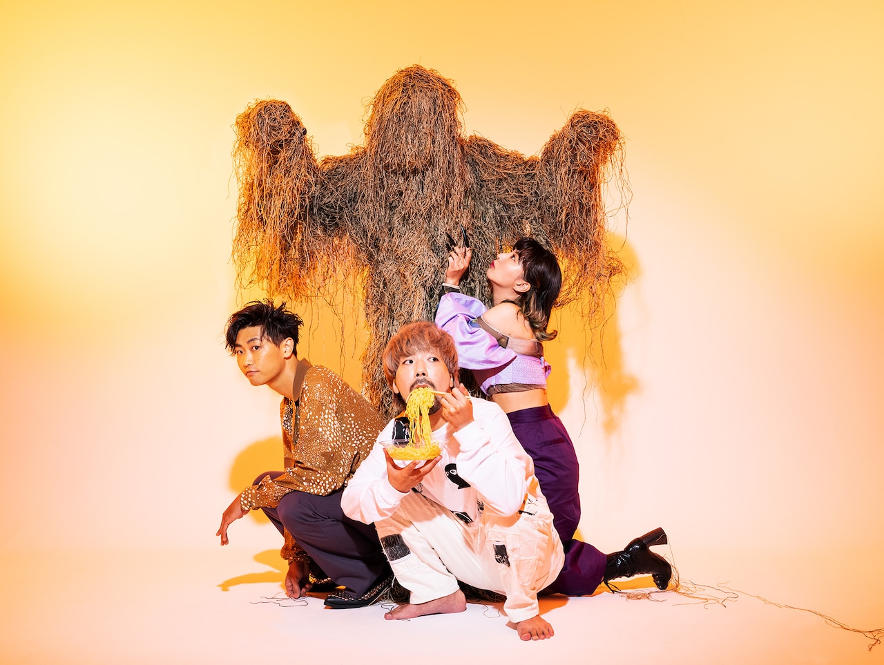 ニガミ17才。左端がイザキタツル（B）。