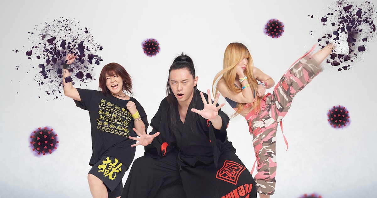 打首獄門同好会が新曲を2週連続リリース、MVで寿司くんと初タッグ 