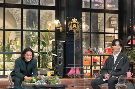 左から森田剛、藤ヶ谷太輔（Kis-My-Ft2）。(c)TBS