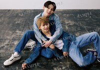 「ONE N' ONLY OFFICIAL CALENDAR 2022.4-2023.3」HMV&BOOKS online / HMV店舗 / ローソン店頭Loppi特典の生写真。(c)SDP