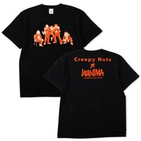 「ライブナタリー “Creepy Nuts × WANIMA”」Tシャツ